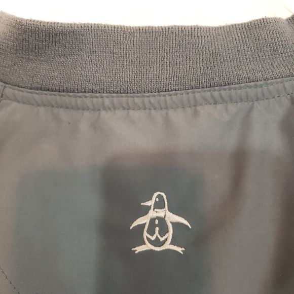 Men's Grand Slam Penguin Long Sleeve V-neck Pullover, Size Medium - Picture 4 of 9